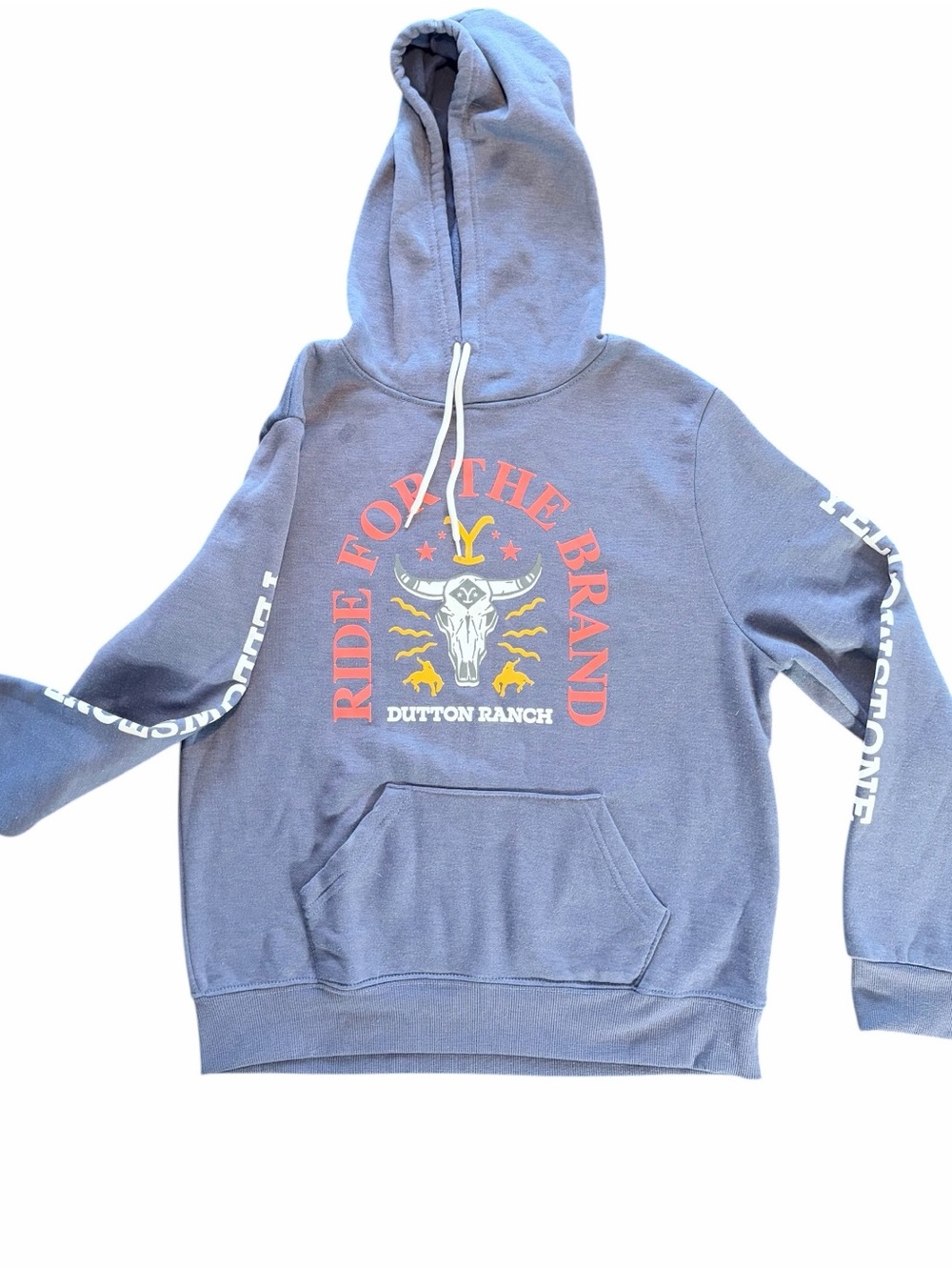 Yellowstone Ride For The Brand Dutton Ranch Hoodie Sweatshirt Western - Picture 2 of 7